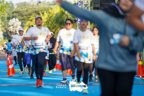 Race photo from Taman Budaya x BOGORUN 2025