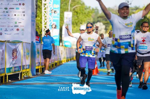 Race photo from Taman Budaya x BOGORUN 2025