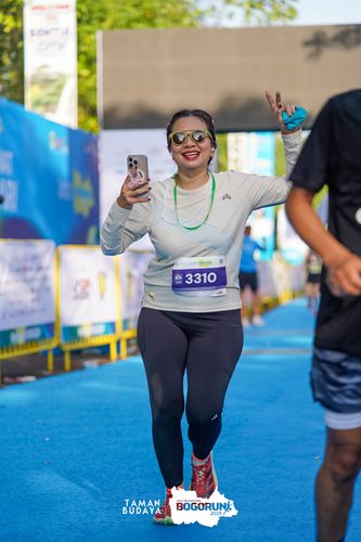 Race photo from Taman Budaya x BOGORUN 2025