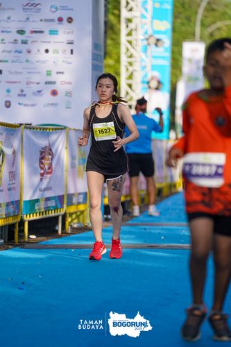 Race photo from Taman Budaya x BOGORUN 2025