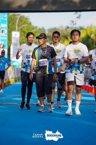 Race photo from Taman Budaya x BOGORUN 2025