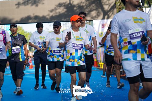 Race photo from Taman Budaya x BOGORUN 2025