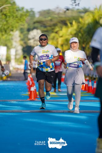 Race photo from Taman Budaya x BOGORUN 2025