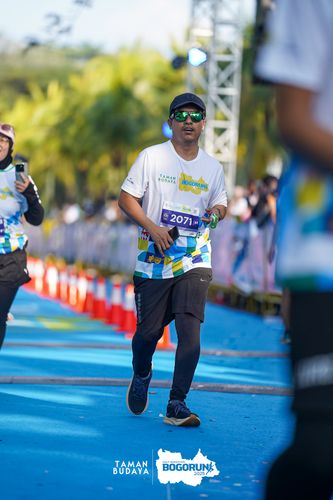 Race photo from Taman Budaya x BOGORUN 2025