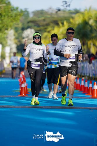 Race photo from Taman Budaya x BOGORUN 2025