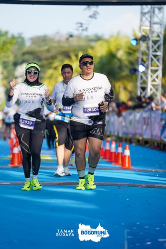 Race photo from Taman Budaya x BOGORUN 2025