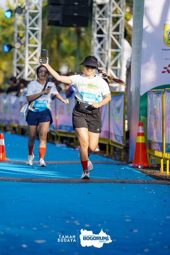 Race photo from Taman Budaya x BOGORUN 2025
