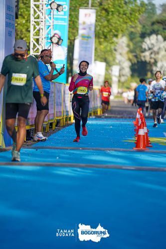 Race photo from Taman Budaya x BOGORUN 2025