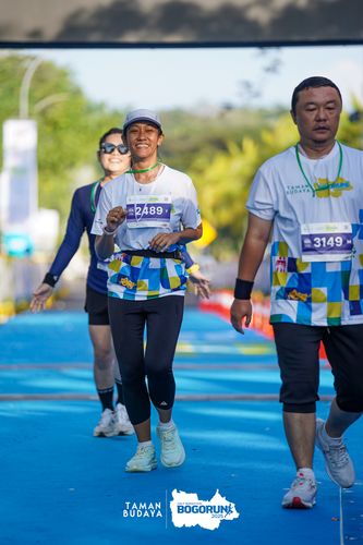 Race photo from Taman Budaya x BOGORUN 2025