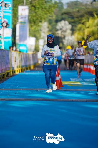 Race photo from Taman Budaya x BOGORUN 2025
