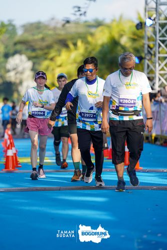 Race photo from Taman Budaya x BOGORUN 2025