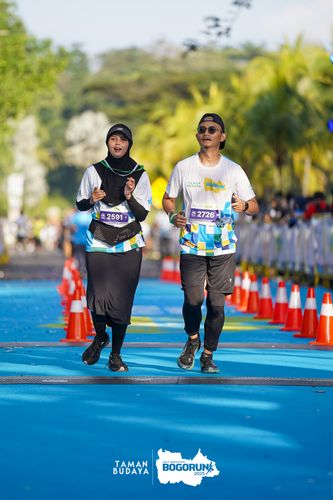 Race photo from Taman Budaya x BOGORUN 2025