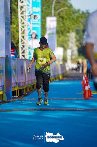 Race photo from Taman Budaya x BOGORUN 2025