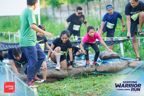 Race photo from SERPONG WARRIOR CHALLENGE RUN