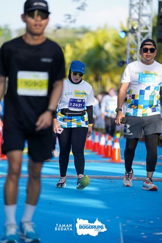 Race photo from Taman Budaya x BOGORUN 2025