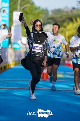 Race photo from Taman Budaya x BOGORUN 2025