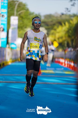 Race photo from Taman Budaya x BOGORUN 2025
