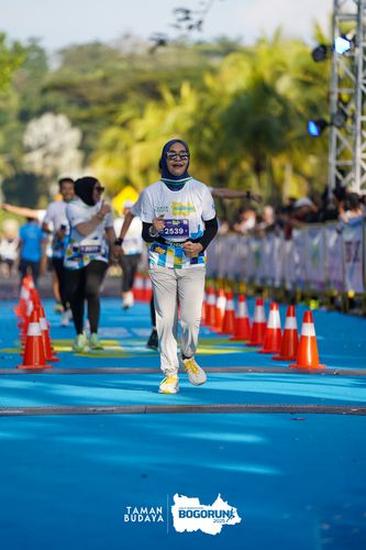 Race photo from Taman Budaya x BOGORUN 2025