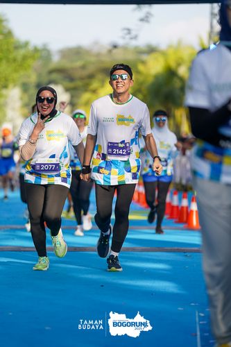 Race photo from Taman Budaya x BOGORUN 2025