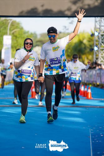 Race photo from Taman Budaya x BOGORUN 2025