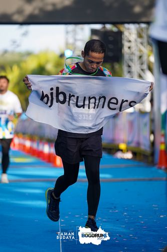 Race photo from Taman Budaya x BOGORUN 2025