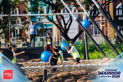 Race photo from SERPONG WARRIOR CHALLENGE RUN