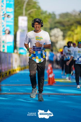 Race photo from Taman Budaya x BOGORUN 2025