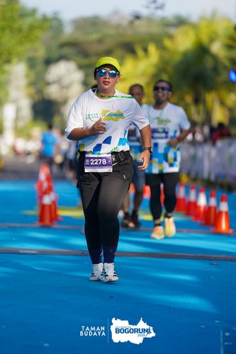 Race photo from Taman Budaya x BOGORUN 2025