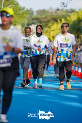 Race photo from Taman Budaya x BOGORUN 2025