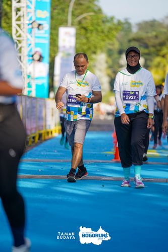Race photo from Taman Budaya x BOGORUN 2025