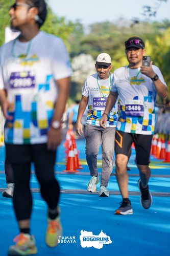 Race photo from Taman Budaya x BOGORUN 2025