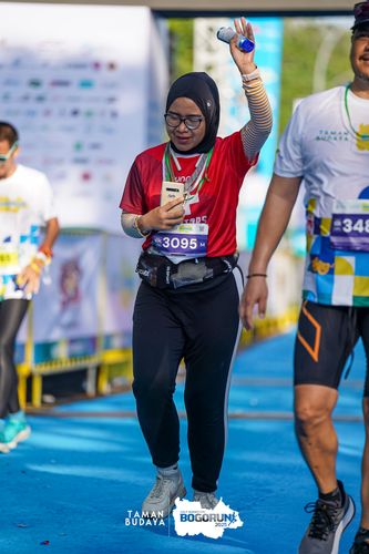Race photo from Taman Budaya x BOGORUN 2025