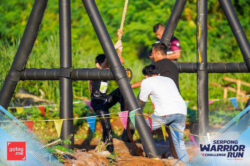 Race photo from SERPONG WARRIOR CHALLENGE RUN