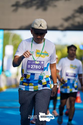 Race photo from Taman Budaya x BOGORUN 2025