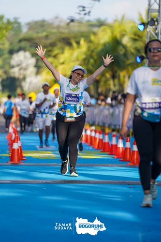 Race photo from Taman Budaya x BOGORUN 2025