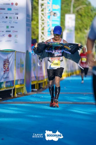 Race photo from Taman Budaya x BOGORUN 2025