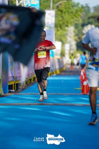 Race photo from Taman Budaya x BOGORUN 2025