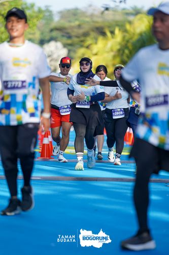Race photo from Taman Budaya x BOGORUN 2025