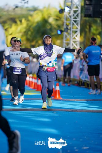 Race photo from Taman Budaya x BOGORUN 2025