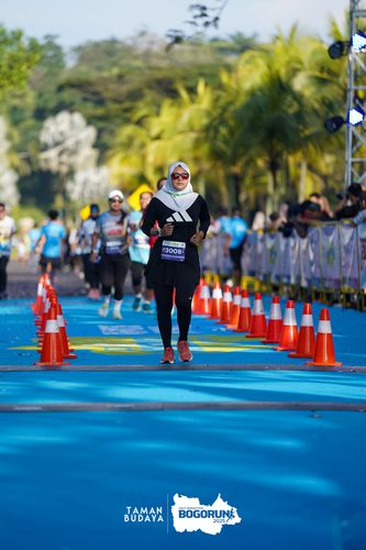 Race photo from Taman Budaya x BOGORUN 2025
