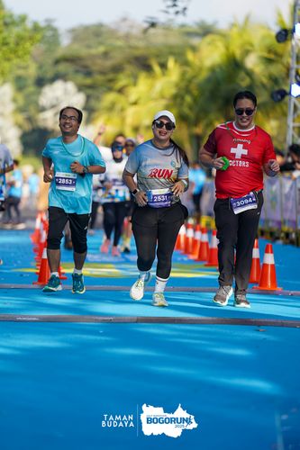 Race photo from Taman Budaya x BOGORUN 2025