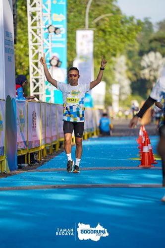 Race photo from Taman Budaya x BOGORUN 2025