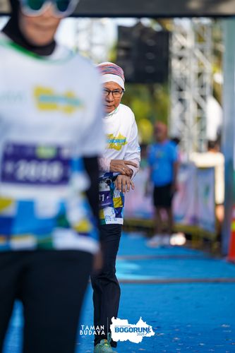 Race photo from Taman Budaya x BOGORUN 2025