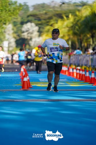 Race photo from Taman Budaya x BOGORUN 2025
