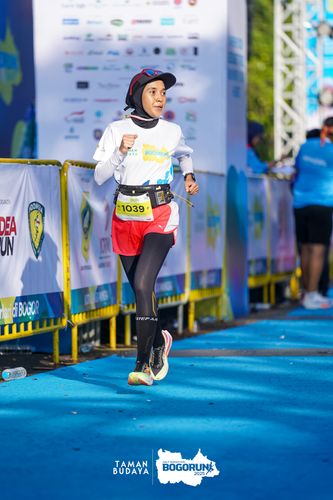 Race photo from Taman Budaya x BOGORUN 2025