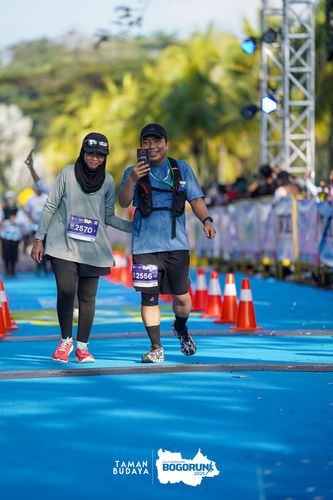 Race photo from Taman Budaya x BOGORUN 2025