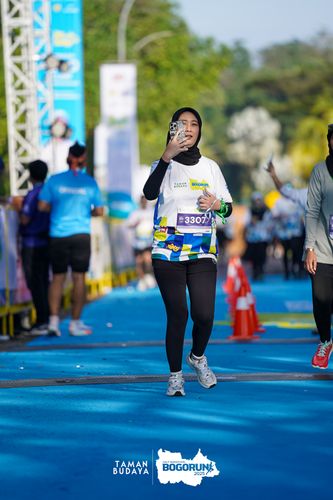 Race photo from Taman Budaya x BOGORUN 2025