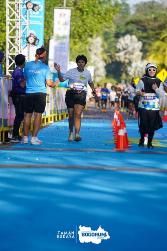 Race photo from Taman Budaya x BOGORUN 2025