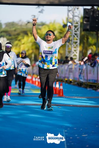 Race photo from Taman Budaya x BOGORUN 2025