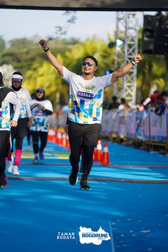 Race photo from Taman Budaya x BOGORUN 2025